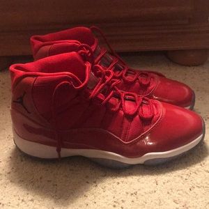 Men’s Jordan Retro 11 Red High Tops